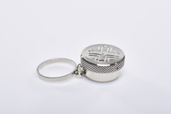 Vasetto per Oli Santi ad anello art. G.820 - immagine 2