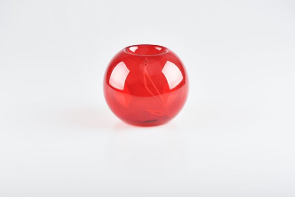 Lampada in vetro rosso Art. G.492