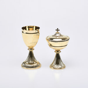 Calice e Pisside mod. impero dorati art. G.693D/694D