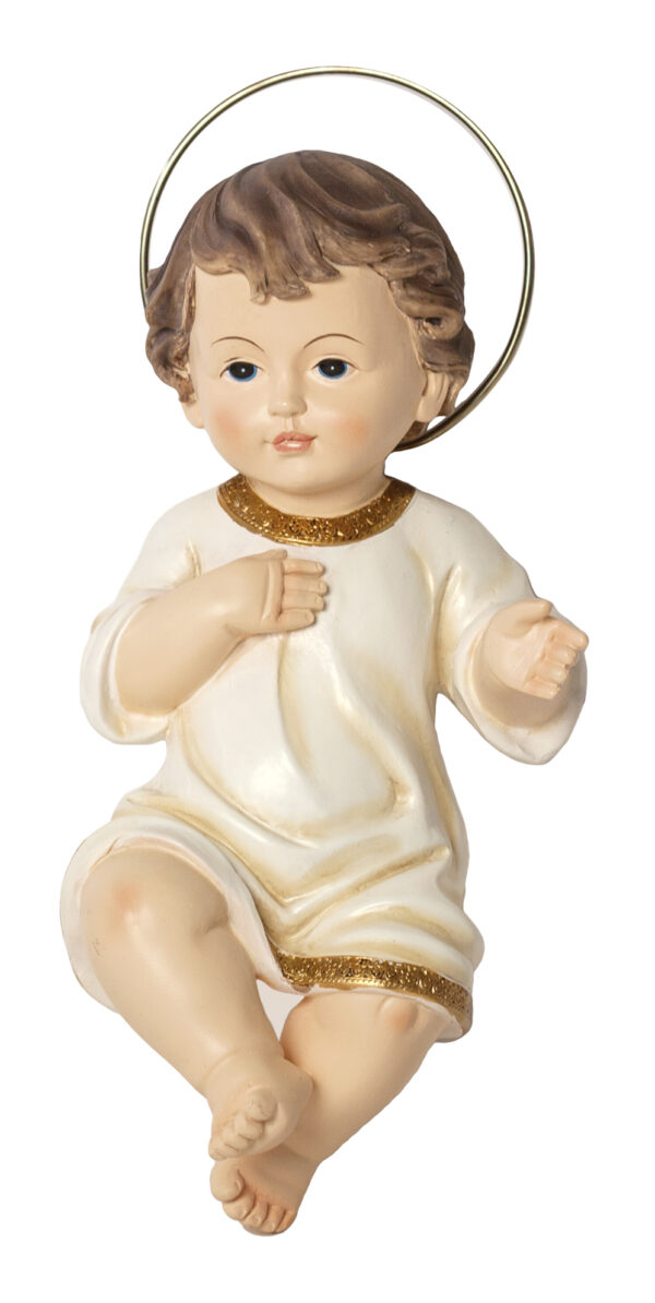 Bambino Gesù benedicente in resina h. 34 cm. art. G.P570