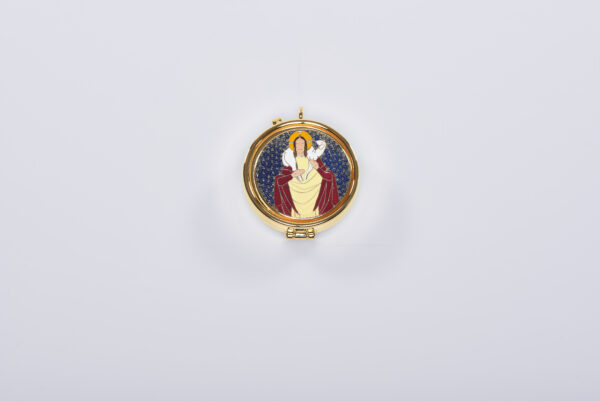 Teca smaltata mignon tipo Buon Pastore art. G.764
