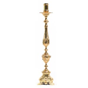 Candeliere stile Barocco ricco h.100 cm. art. G.277