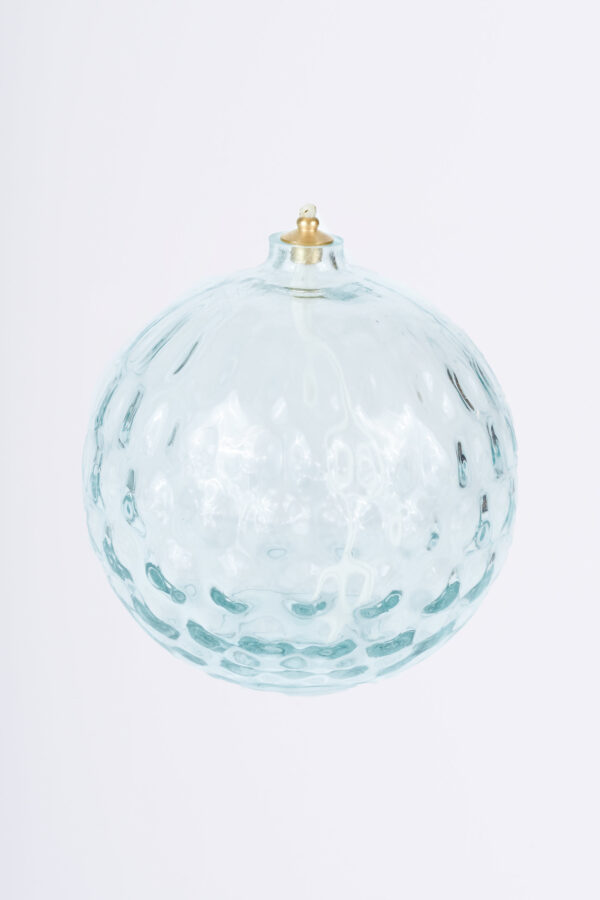 Lampada in cristallo a cera liquida nei 4 colori liturgici art. G.1484 - immagine 3