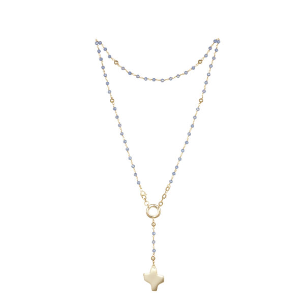 Parure gold con grani in cristallo art. G.F132 - immagine 2