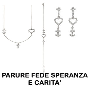 Parure Fede Speranza e Carità art. G.F623