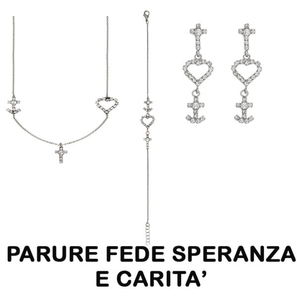 Parure Fede Speranza e Carità art. G.F623