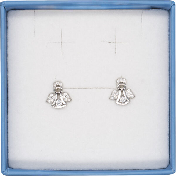 Parure Collanina ed Orecchini in argento mod. Angelo art. G.AR.P.ANG - immagine 3