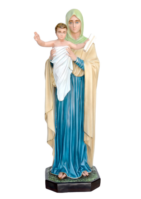Statua cm. 100 della Madonna Regina degli Apostoli art. G.26.100