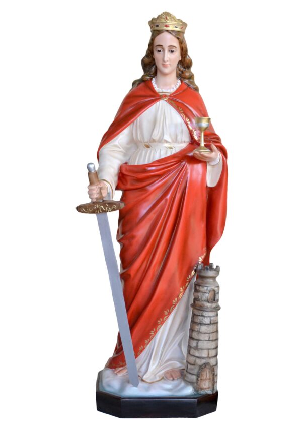 Statua cm. 130 di Santa Barbara art. G.203.130