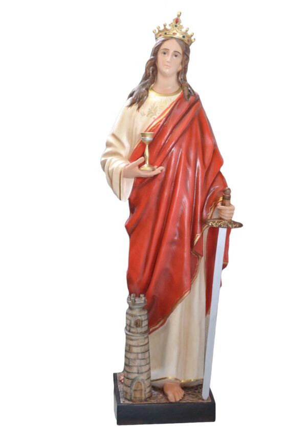 Statua cm. 155 di Santa Barbara art. G.203.155