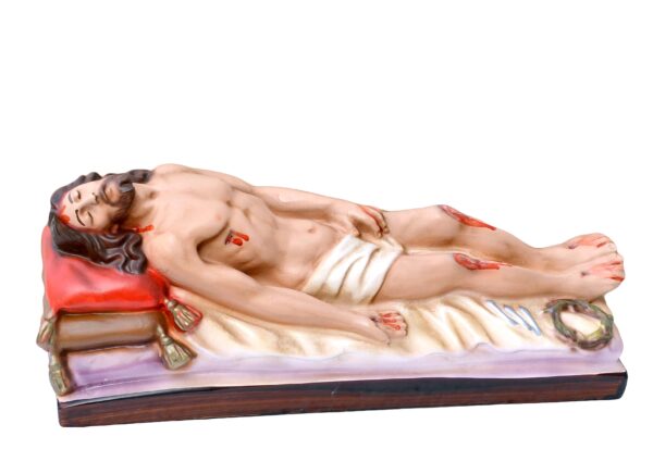 Statua cm.27 di Gesù morto art. G.115.27