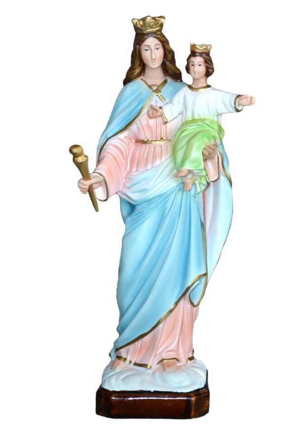 Statua cm. 30 di Maria Ausiliatrice art. G.03.30