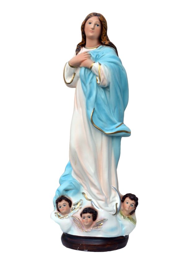Statua cm. 40 dell'Assunta del Murillo art. G.02.40