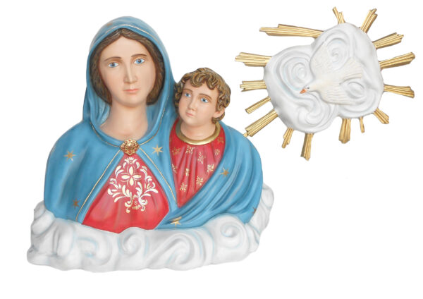 Statua cm. 80 della Madonna SS. dell'Arco art. G.17.80