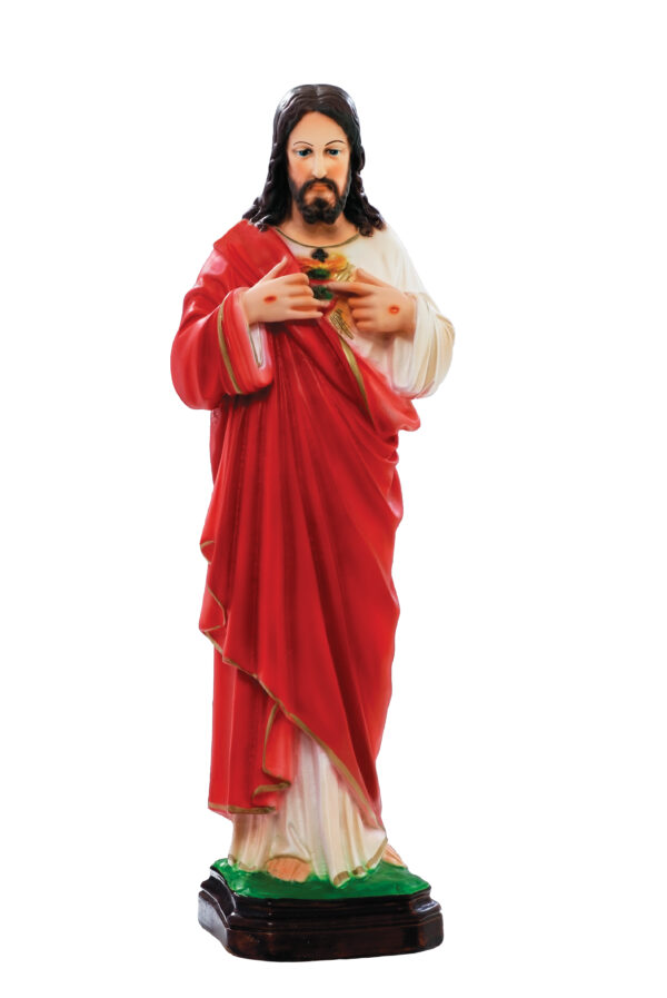 Statua cm. 40 del Sacro Cuore di Gesù art. G.120.40