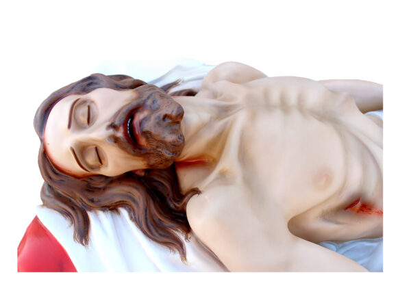 Statua cm. 160 di Gesù morto art. G.115.160 - immagine 2