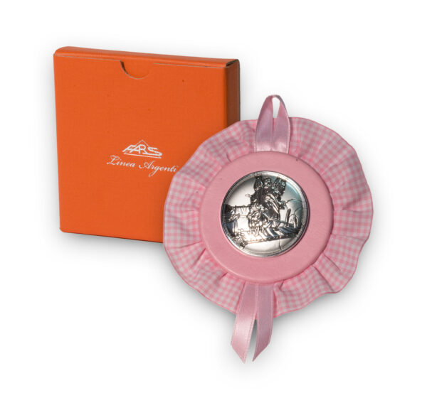Sopraculla con placca in argento art. G.1406