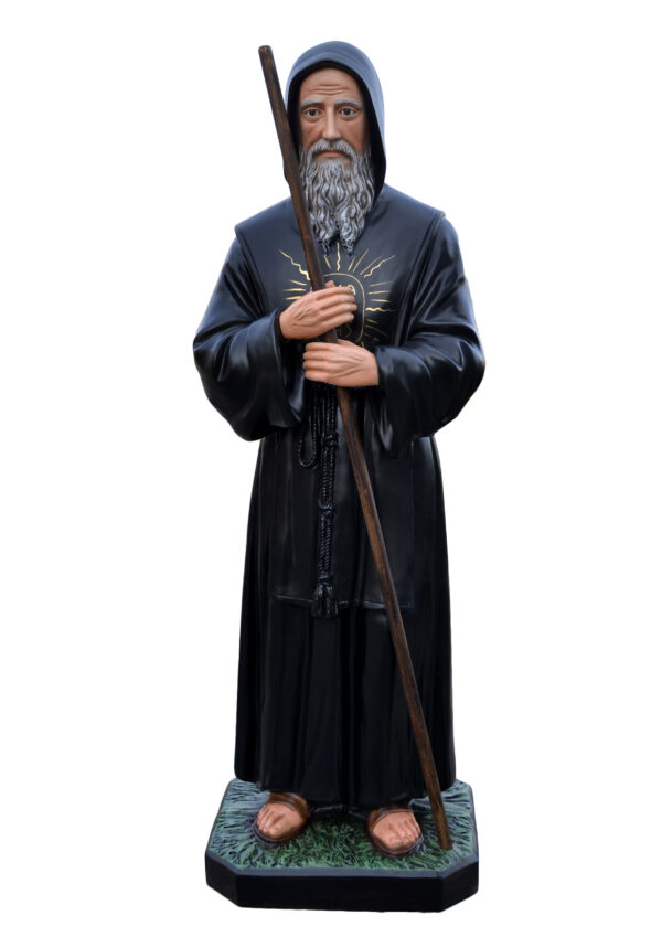 Statua cm. 110 di San Francesco da Paola art. G.318.110