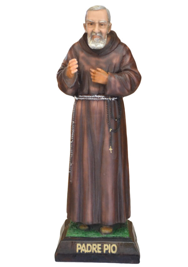 Statua cm. 40 di San Pio art. G.344.40