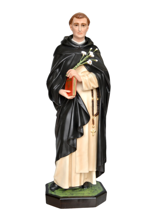 Statua cm. 80 di San Domenico Guzman art. G.312.80