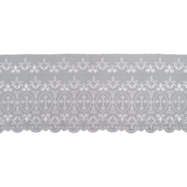 Pizzo macramè h. 46 cm. cotone 100% art. G.MOD103