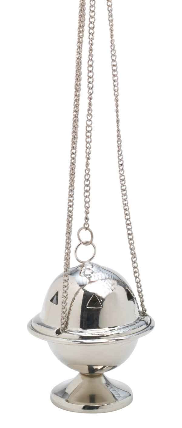 Turibolo mini h. 10 cm.  in ottone oro o argento art. G.SA10-100