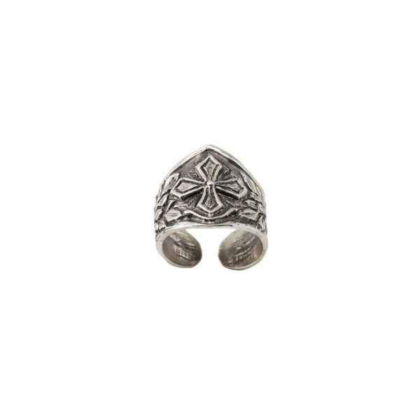 Anello vescovile in argento anticato art. G.D.6093A